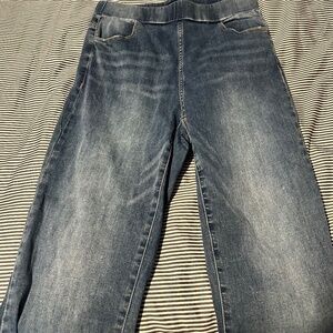 Straight leg jeans